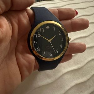 Kate Spade Blue Silicone Watch